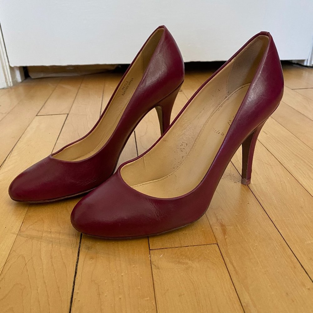 J. Crew Plum Heels